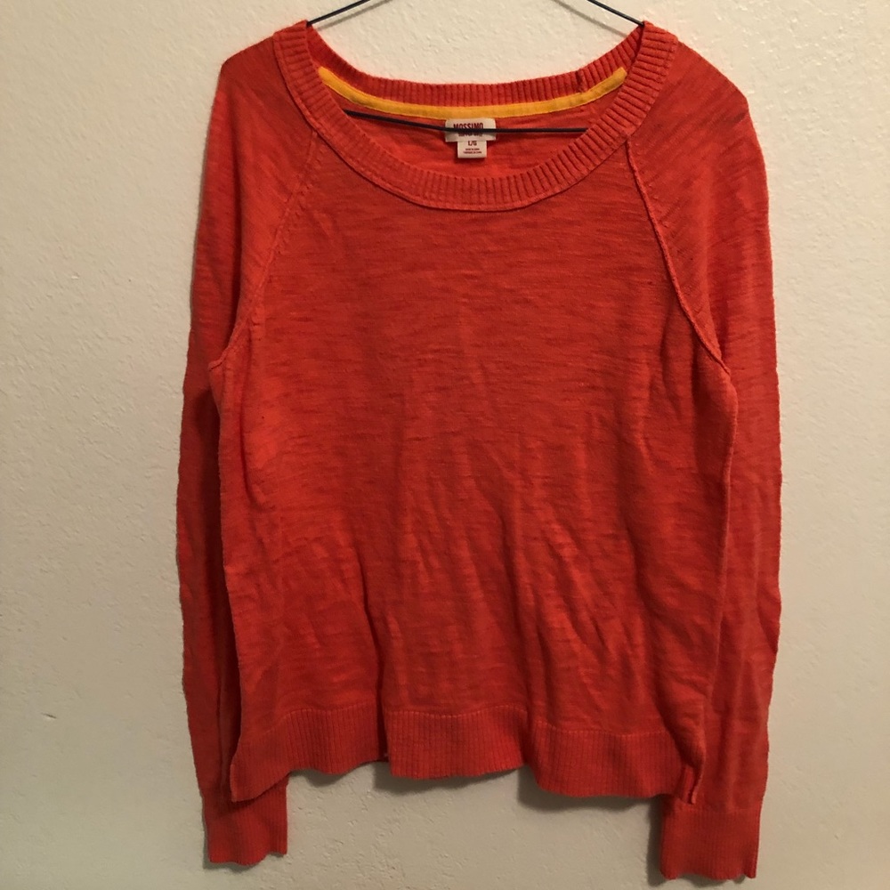 Cute salmon sweater